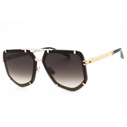 Philipp Plein Men's Sunglasses - Rose Gold Glossy Parts Black Frame | SPP132 0301 ,