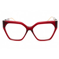 Philipp Plein Women's Eyeglasses - Red Plastic Full Rim Cat Eye Frame | VPP068S 0V64 ,