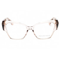 Philipp Plein Women's Eyeglasses - Transparent Beige Full Rim Cat Eye | VPP100 07T1 ,