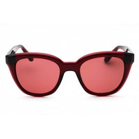 Salvatore Ferragamo Women's Sunglasses - Transparent Red Cat Eye Frame | SF2000S 616 ,