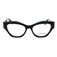 Salvatore Ferragamo Women's Eyeglasses - Black Full Rim Cat Eye Frame | SF2982 001 ,