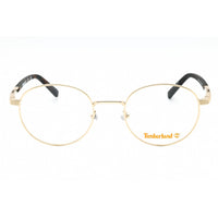 Timberland Men's Eyeglasses - Pale Gold Metal Full Rim Round Shape Frame | TB1724 032 ,