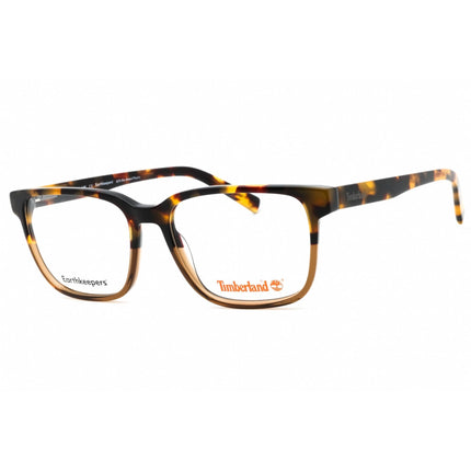 Timberland Men's Eyeglasses - Blonde Havana Acetate Full Rim Rectangular | TB1788 053 ,