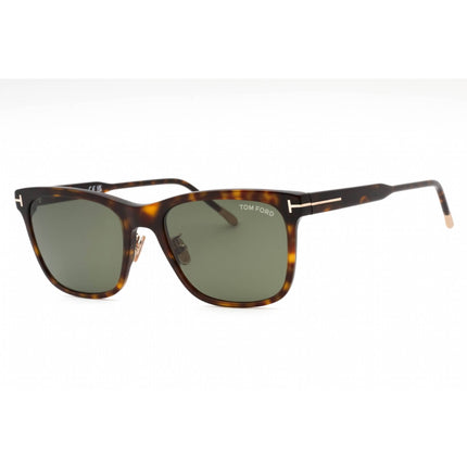 Tom Ford Men's Sunglasses - Havana Acetate Full Rim Square Shape Frame | FT0955-D 52N ,