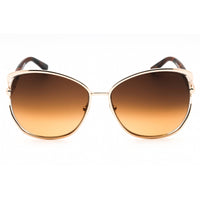 Tom Ford Women's Sunglasses - Shiny Rose Gold Full Rim Oversized Frame | FT1091 28F ,