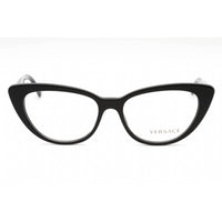 Versace Women's Eyeglasses - Black Plastic Full Rim Cat Eye Shape Frame | 0VE3286 GB1 ,