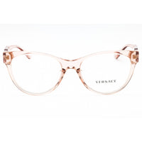 Versace Women's Eyeglasses - Transparent Pink Plastic Cat Eye Frame | 0VE3304F 5339 ,