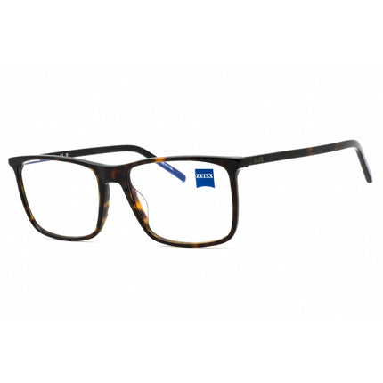 Zeiss Men's Eyeglasses - Dark Tortoise Acetate Rectangular Shape Frame | ZS22500 239 ,