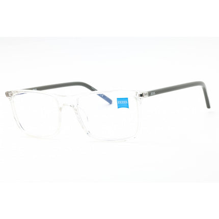 Zeiss Men's Eyeglasses - Crystal Clear Acetate Rectangular Shape Frame | ZS22500 970 ,
