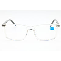 Zeiss Men's Eyeglasses - Crystal Clear Acetate Rectangular Shape Frame | ZS22500 970 ,