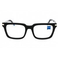 Zeiss Men's Eyeglasses - 53 mm Black Acetate Rectangular Shape Frame | ZS22522 001 ,