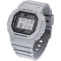 Invicta Unisex Watch - Activa Digital Dial Grey Silicone Strap | ACW424-001 ,