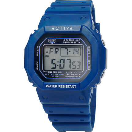 Invicta Unisex Watch - Activa Digital Dial Blue Silicone Strap | ACW424-003 ,