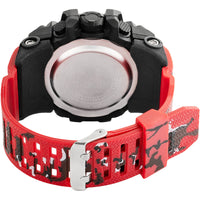 Invicta Unisex Digital Watch - Activa Cold Light Red Silicone Strap Alarm | ACW435-001 ,