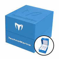 Technomarine TM-115001 Unisex Cruise Rose Gold Dial White Silicone Strap Dive Watch ,