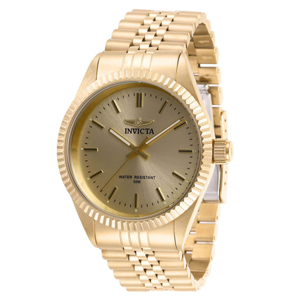 Invicta 29388 Men's Specialty Gold Tone Dial Bracelet Quartz Watch ,