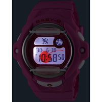 Casio Women's Watch Baby-G World Time Pink and Grey Digi Dial Strap BG-169CH-4CR ,