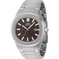 Invicta Men's Watch Speedway Brown Dial Silver Stainless Steel Bracelet 48321 ,