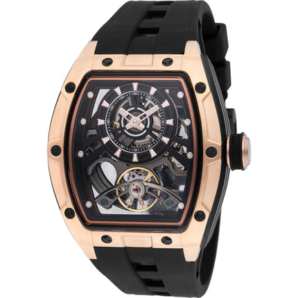 Invicta Men's Watch S1 Rally Automatic Black Silicone Strap Chronograph 49037 ,