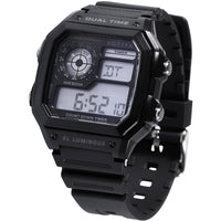 Invicta Men's Watch Activa Dual Time Black and Grey Digital Dial ACW1299-001 ,