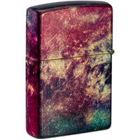 Zippo Windproof Lighter Galaxy Skull design 540 Fusion Shimmering Brass 46147 ,