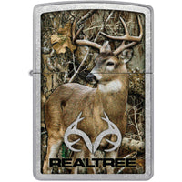 Zippo Windproof Lighter Realtree Edge Logo Classic Street Chrome Finish 46224 ,