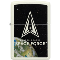 Zippo Windproof Pocket Lighter U.S. Space Force Glow In The Dark Metal 46421 ,