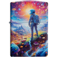 Zippo Windproof Pocket Lighter Mushroom Forest Design 540 Color Metal 46433 ,