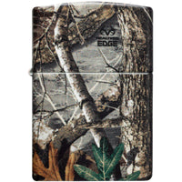 Zippo Windproof Pocket Lighter Realtree EDGE Camo Design Metal 46573 ,
