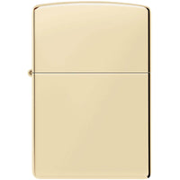 Zippo Windproof Pocket Lighter Classic Champagne High Polish Finish Metal 46682 ,