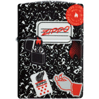 Zippo Windproof Pocket Lighter Zippo Notebook Design 540 Matte Metal 46707 ,