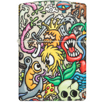 Zippo Windproof Pocket Lighter Crazy Collage Design 540 Color Metal 48394 ,
