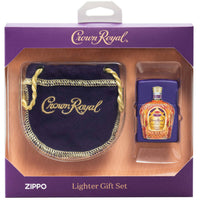 Zippo Windproof Gift Set Crown Royal Purple Bag with Purple Matte Lighter 49661 ,