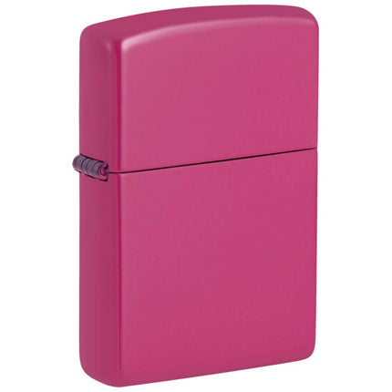 Zippo Pocket Lighter Classic Frequency Impossible To Miss Hot Pink Finish 49846 ,