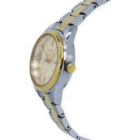 Seiko Women's Watch - Classic Quartz Gold Tone Dial Two Tone Bracelet | SUR354P1 ,