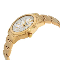 Invicta 0465 Women's Angel MOP White Dial Gold Plated Steel Bracelet Watch ,