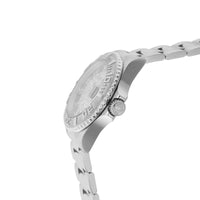 Invicta 22706 Women's Angel Silver Textured Dial Steel Bracelet Dive Watch ,
