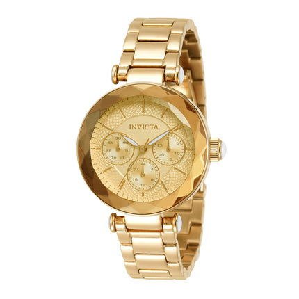 Invicta Women's Watch - Angel Gold Tone Oyster Dial Stainless Steel Bracelet | 31297 ,