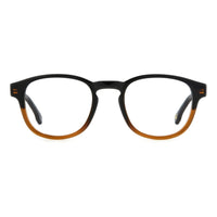 Carrera Men's Eyeglasses - Black Brown Acetate Full Rim Pantos Shape Frame | 294 0R60 ,