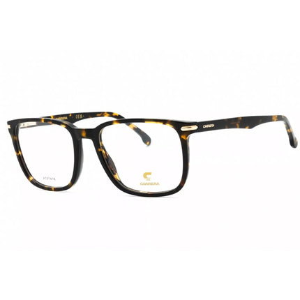 Carrera Men's Eyeglasses - Havana Plastic Full Rim Square Frame Demo Lens | 309 0086 ,