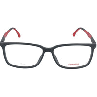 Carrera Men's Eyeglasses - Black Plastic Full Rim Rectangular Shape Frame | 8856 0003 ,