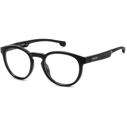 Carrera Men's Eyeglasses - Black Plastic Full Rim Round Shape Frame | CARDUC 019 807 ,