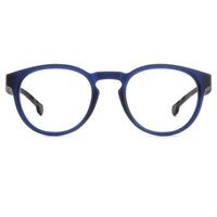 Carrera Men's Eyeglasses - Blue Plastic Full Rim Round Shape Frame | CARDUC 019 0PJP ,