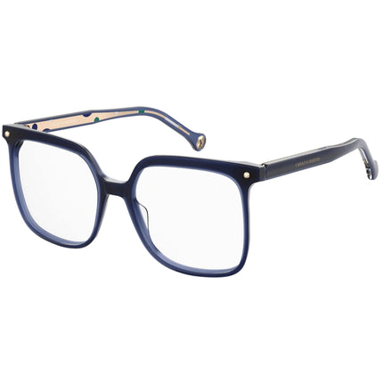 Carolina Herrera Women's Eyeglasses - Blue Plastic Full Rim Square | CH 0011 0PJP ,