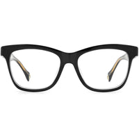 Carolina Herrera Women's Eyeglasses - Black Grey Acetate Cat Eye Frame | CH 0016 008A ,