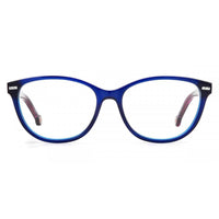 Carolina Herrera Women's Eyeglasses - Blue Violet Full Rim Cat Eye | CH 0048 0WOI ,