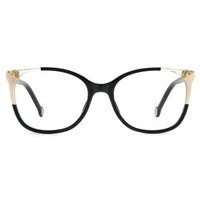 Carolina Herrera Women's Eyeglasses - Black Ivory Full Rim Frame | HER 0113/G 09HT ,