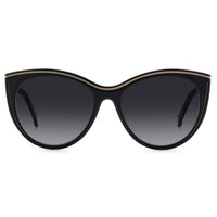 Carolina Herrera Women's Sunglasses - Black Nude Cat Eye Frame | HER 0142/S 0KDX/9O ,