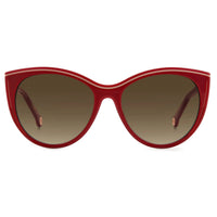 Carolina Herrera Women's Sunglasses - Burgundy Beige Acetate | HER 0142/S 0R9S/HA ,