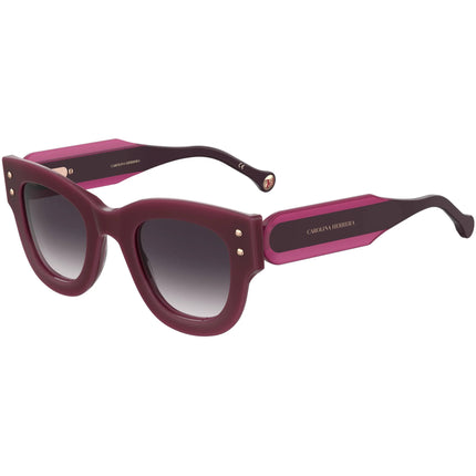 Carolina Herrera Women's Sunglasses - Cyclamen Full Rim Square | HER 0222/S 0QHO/DG ,